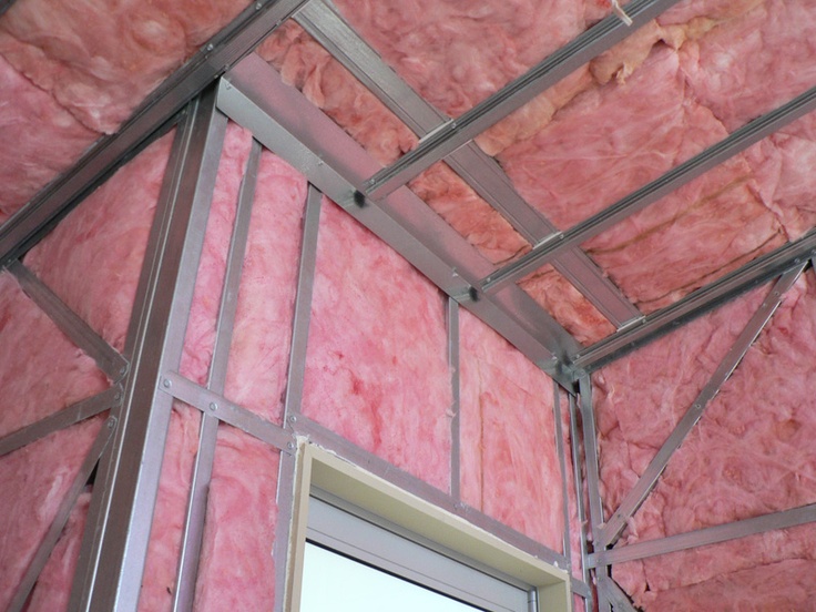 Fiberglass Batt Insulation installation detail by Mustang Insulation Services