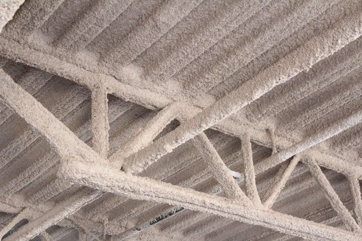 Intumescent Fire-Protective Coatings installation project by Mustang Insulation Services