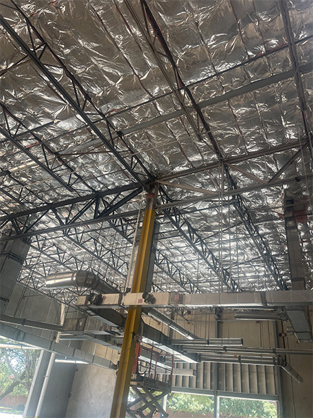 Pin-Weld Ceiling Insulation project photo 4