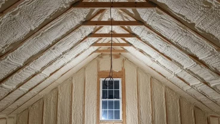 Attic Air Sealing installation project by Mustang Insulation Services