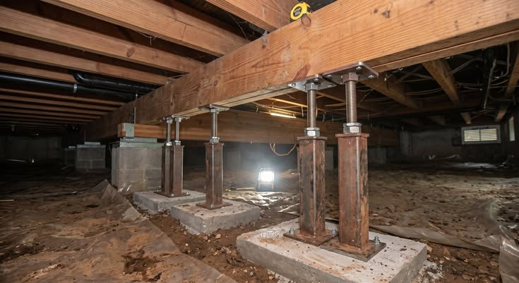 Crawlspace & Pier-and-Beam installation project by Mustang Insulation Services
